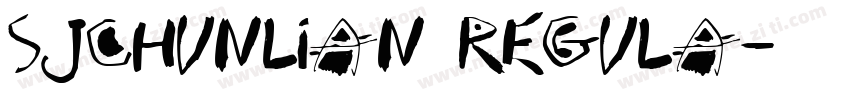 SJchunlian Regula字体转换